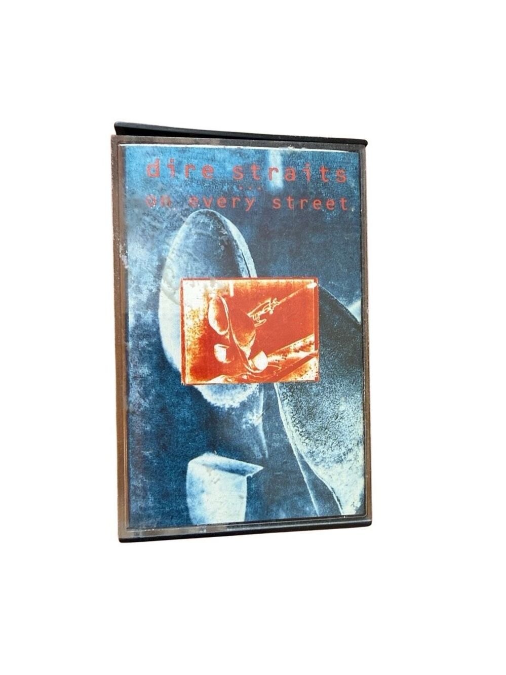 1991 Vintage Dire Straights On Every Street Cassette Tape
